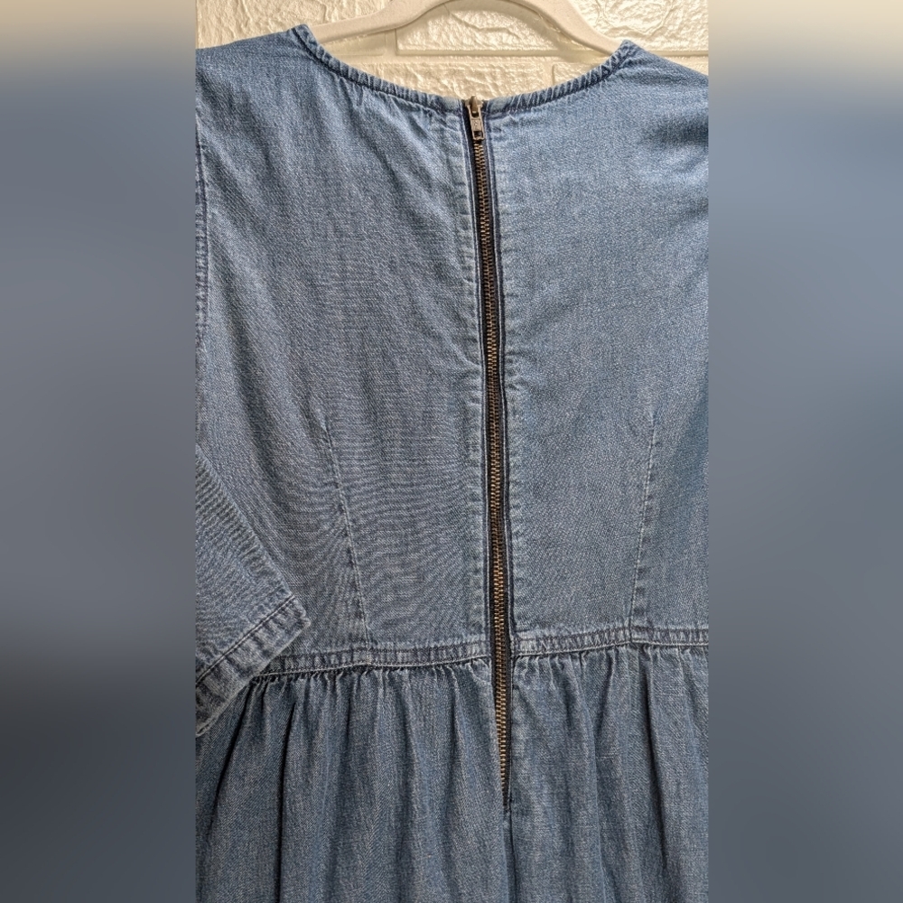 241-BDG‎ urban Outfitters Denim Dress - Blue - Picture 5 of 7
